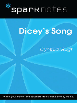 cover image of Dicey's Song (SparkNotes Literature Guide)